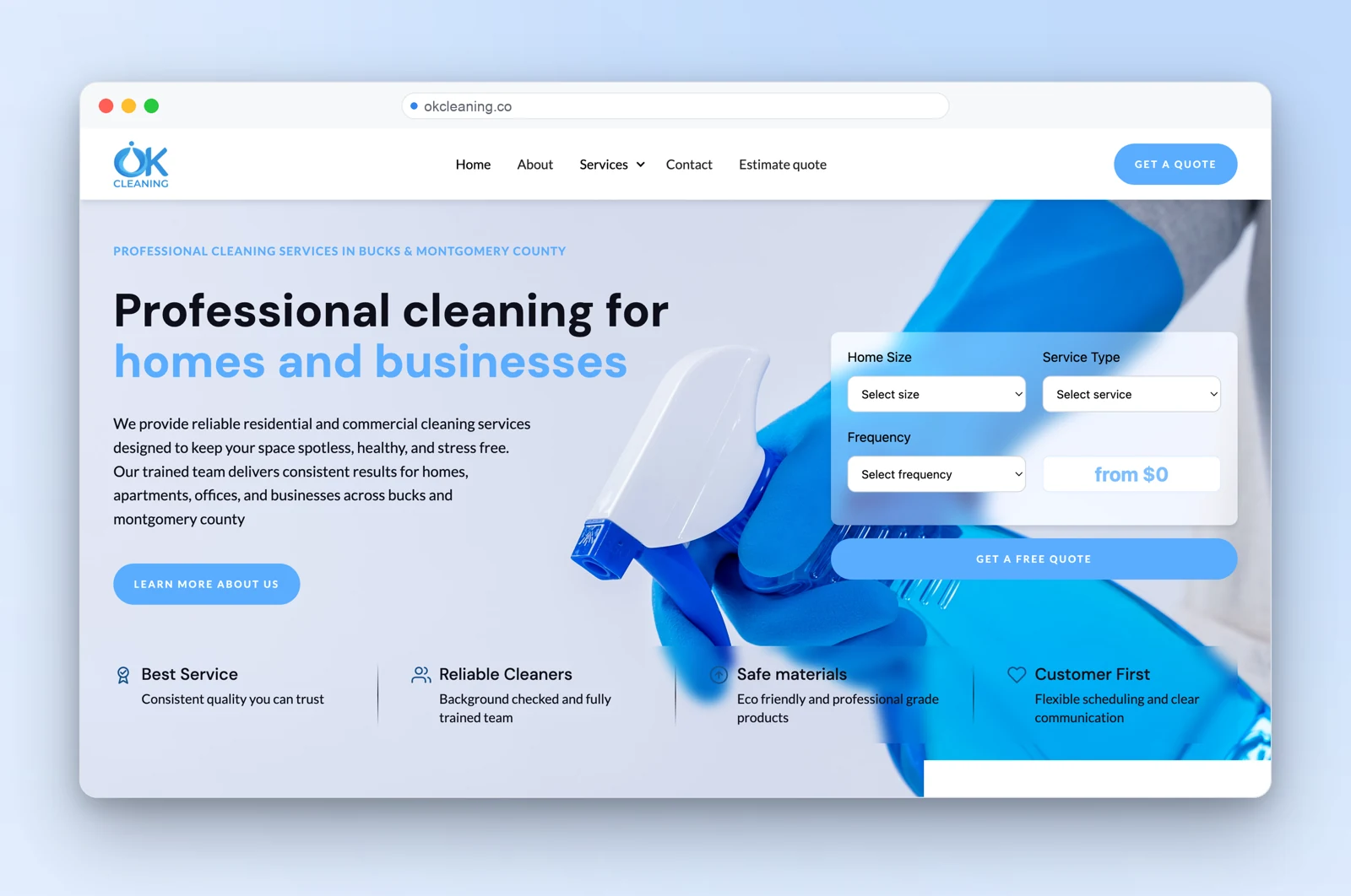 OK Cleaning — case study by Resonate